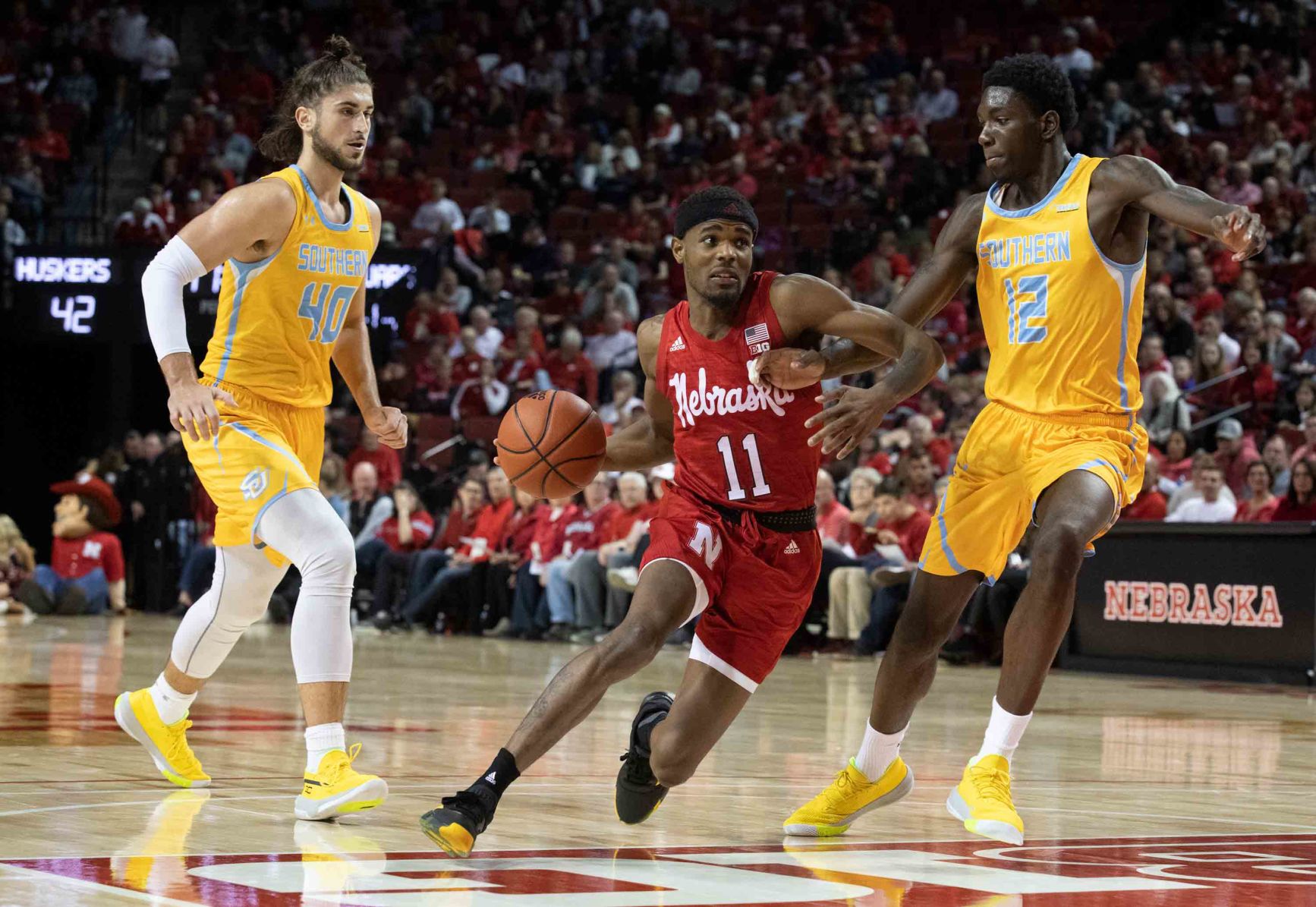 Nebraska Men's Basketball vs. Southern University Photo No. 12
